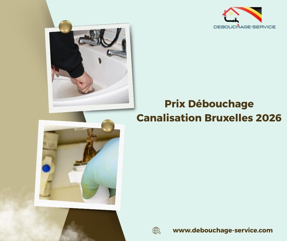 Prix Débouchage Canalisation Bruxelles 2026