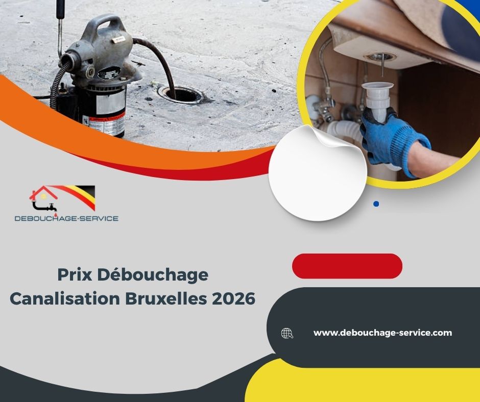 Prix Débouchage Canalisation Bruxelles 2026
