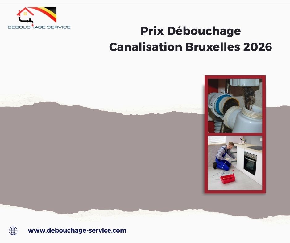Prix Débouchage Canalisation Bruxelles 2026