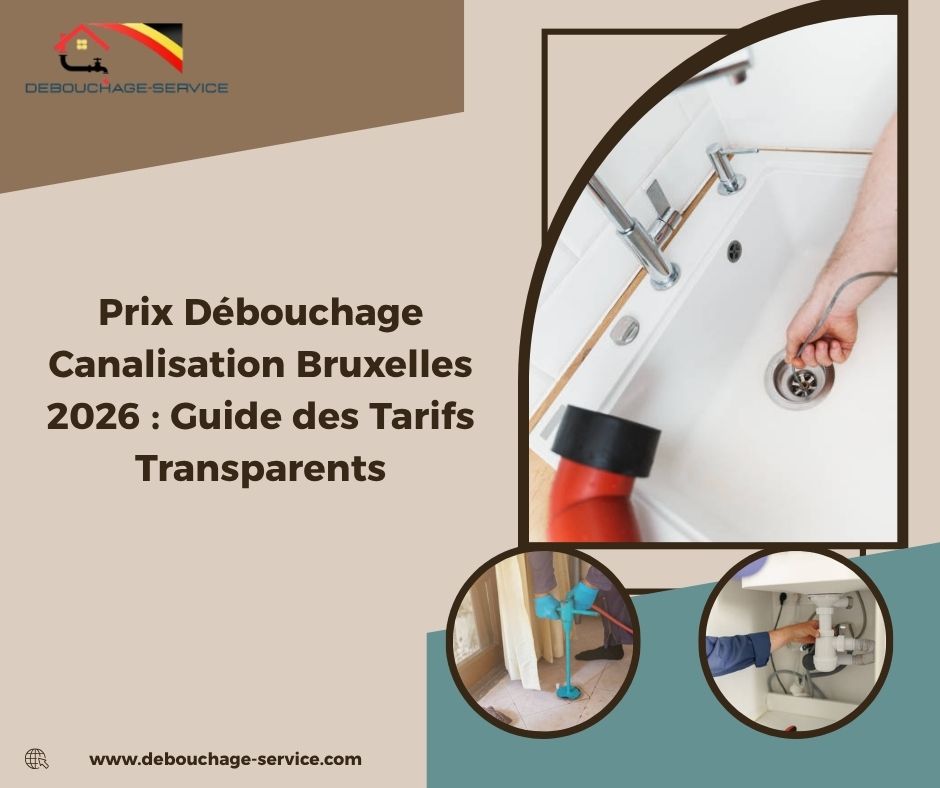 Prix Débouchage Canalisation Bruxelles 2026
