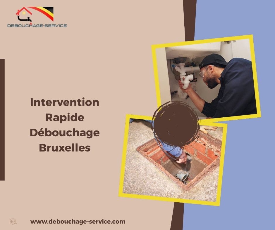 Intervention Rapide Débouchage Bruxelles