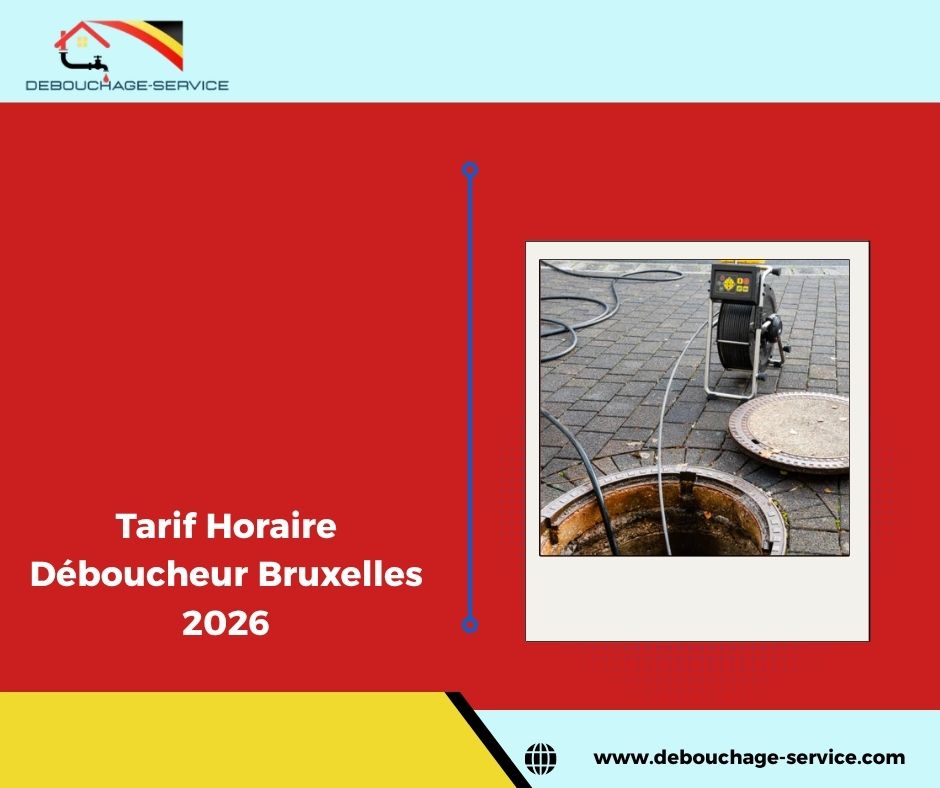 Tarif Horaire Déboucheur Bruxelles 2026
