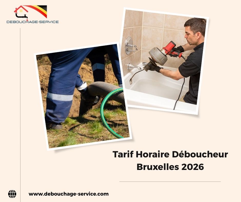 Tarif Horaire Déboucheur Bruxelles 2026