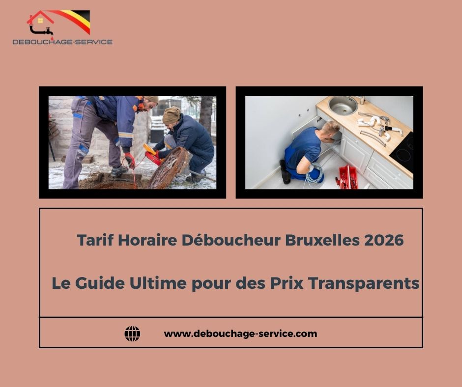 Tarif Horaire Déboucheur Bruxelles 2026
