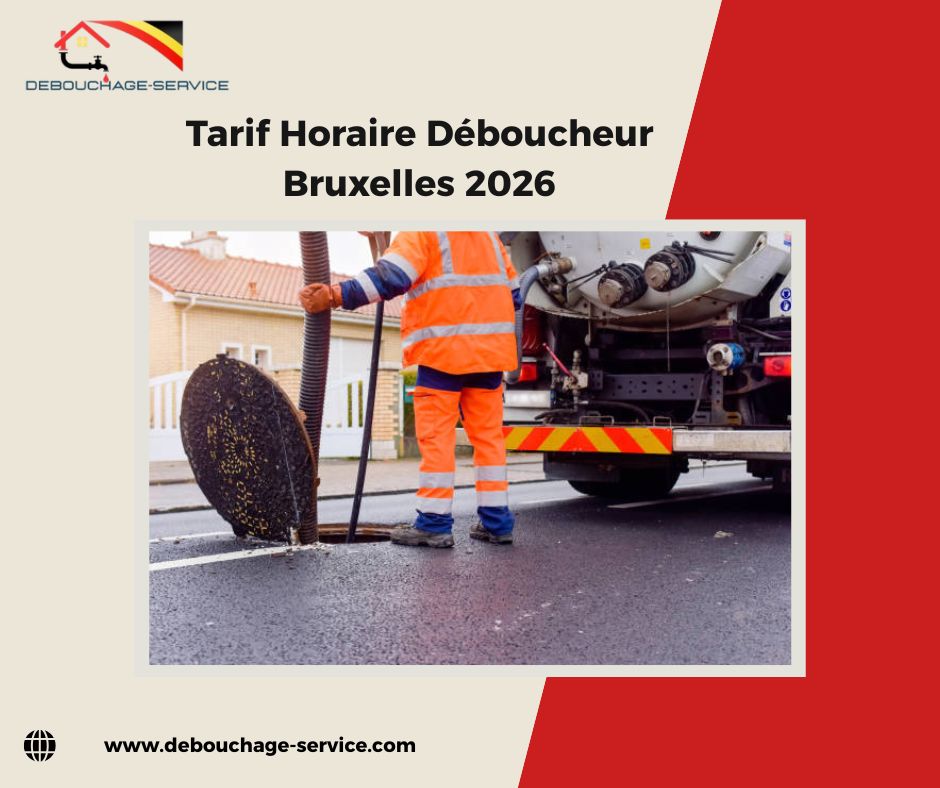 Tarif Horaire Déboucheur Bruxelles 2026