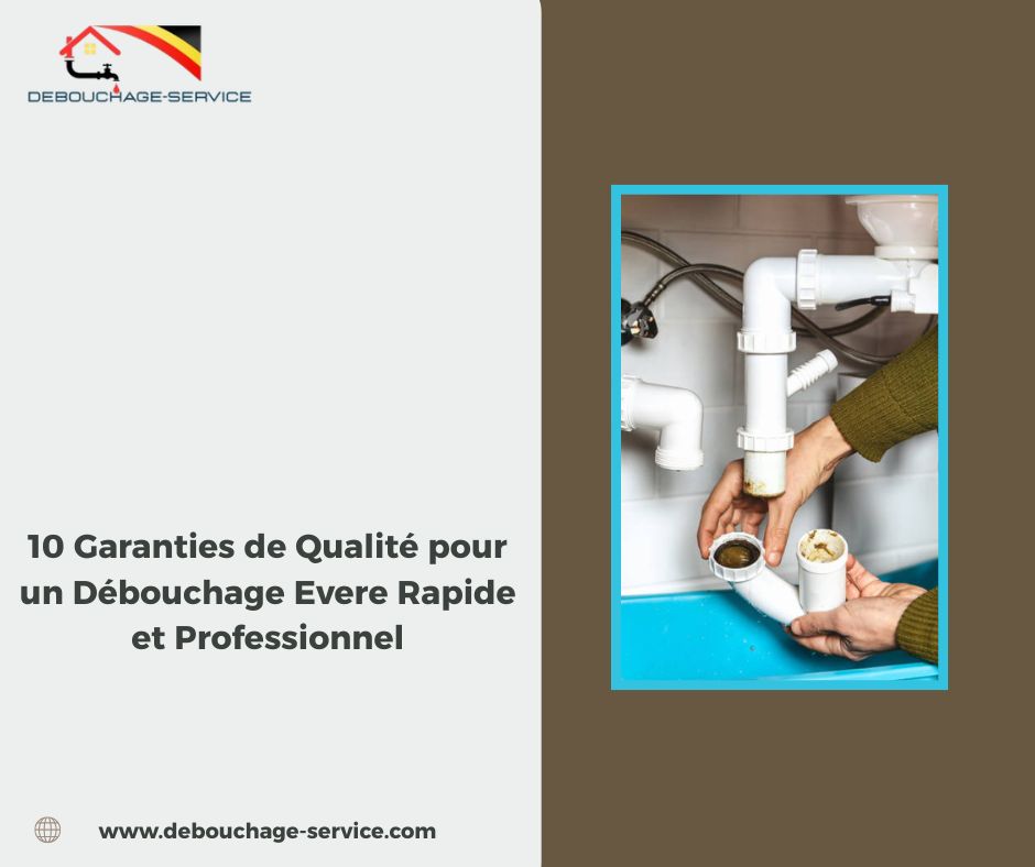 Garanties de Qualité pour un Débouchage Evere Rapide et Professionnel