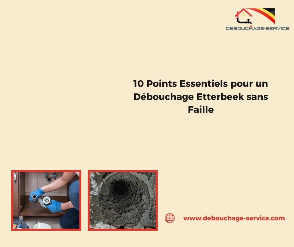 Points Essentiels pour un Débouchage Etterbeek sans Faille