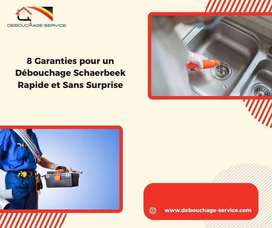 Garanties pour un Débouchage Schaerbeek Rapide et Sans Surprise