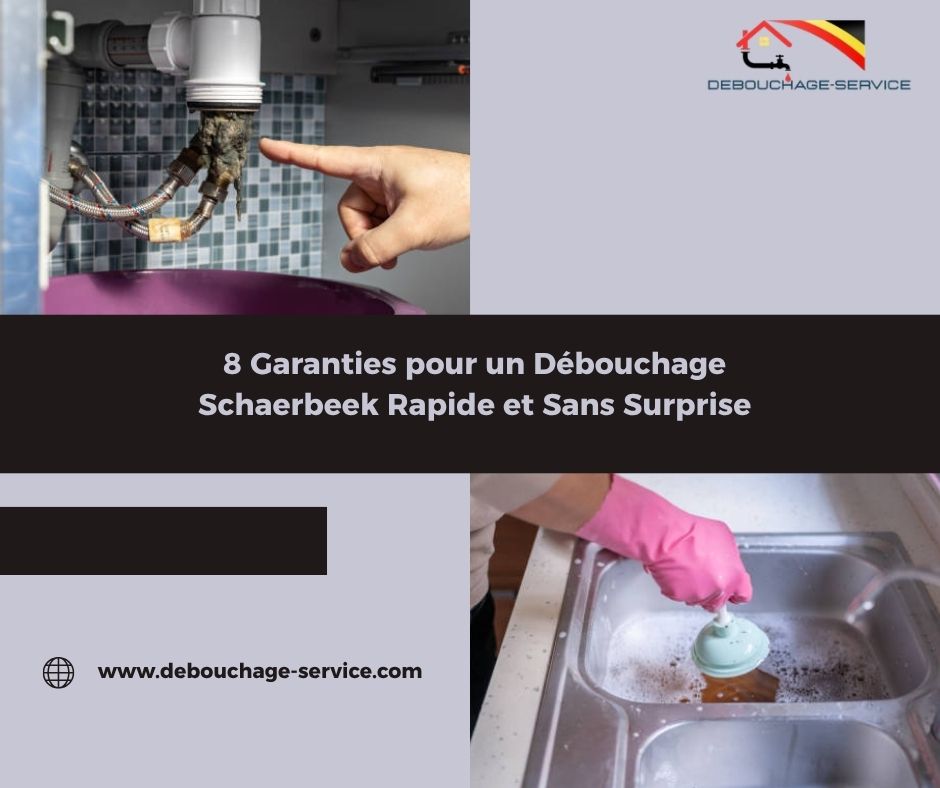 Garanties pour un Débouchage Schaerbeek Rapide et Sans Surprise