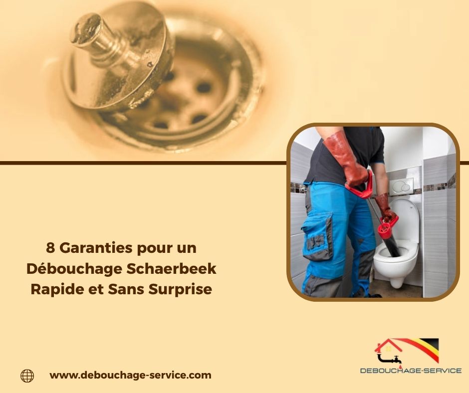 Garanties pour un Débouchage Schaerbeek Rapide et Sans Surprise