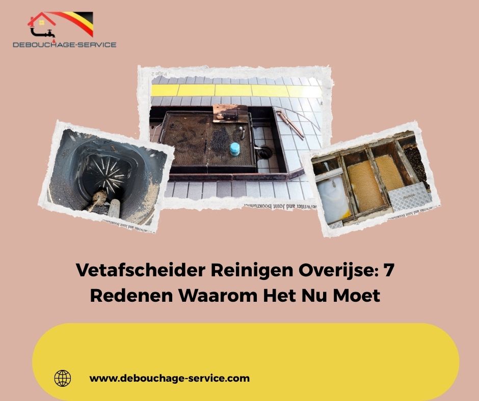 Vetafscheider Reinigen Overijse