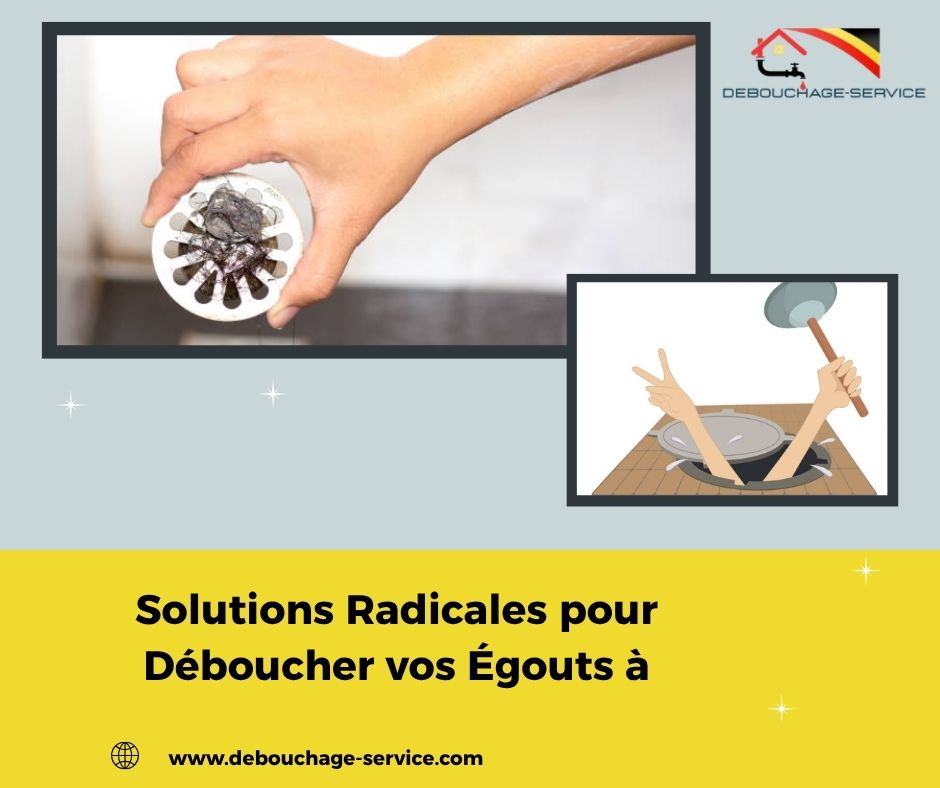 Solutions Radicales pour Déboucher vos Égouts