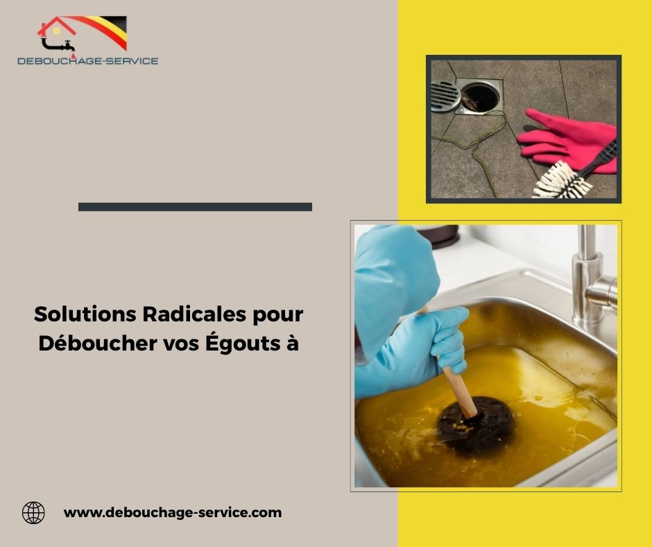 Solutions Radicales pour Déboucher vos Égouts