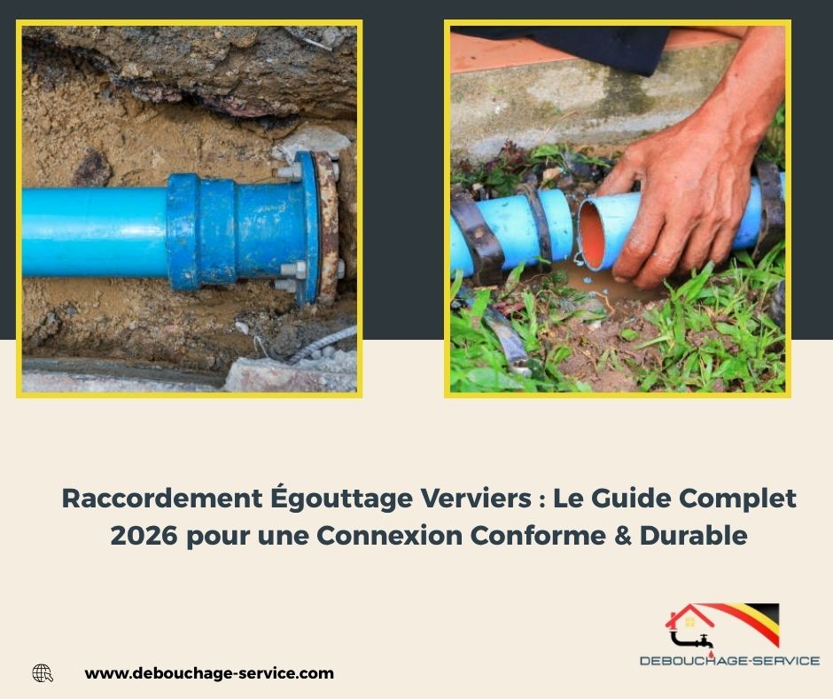 Raccordement Égouttage Verviers