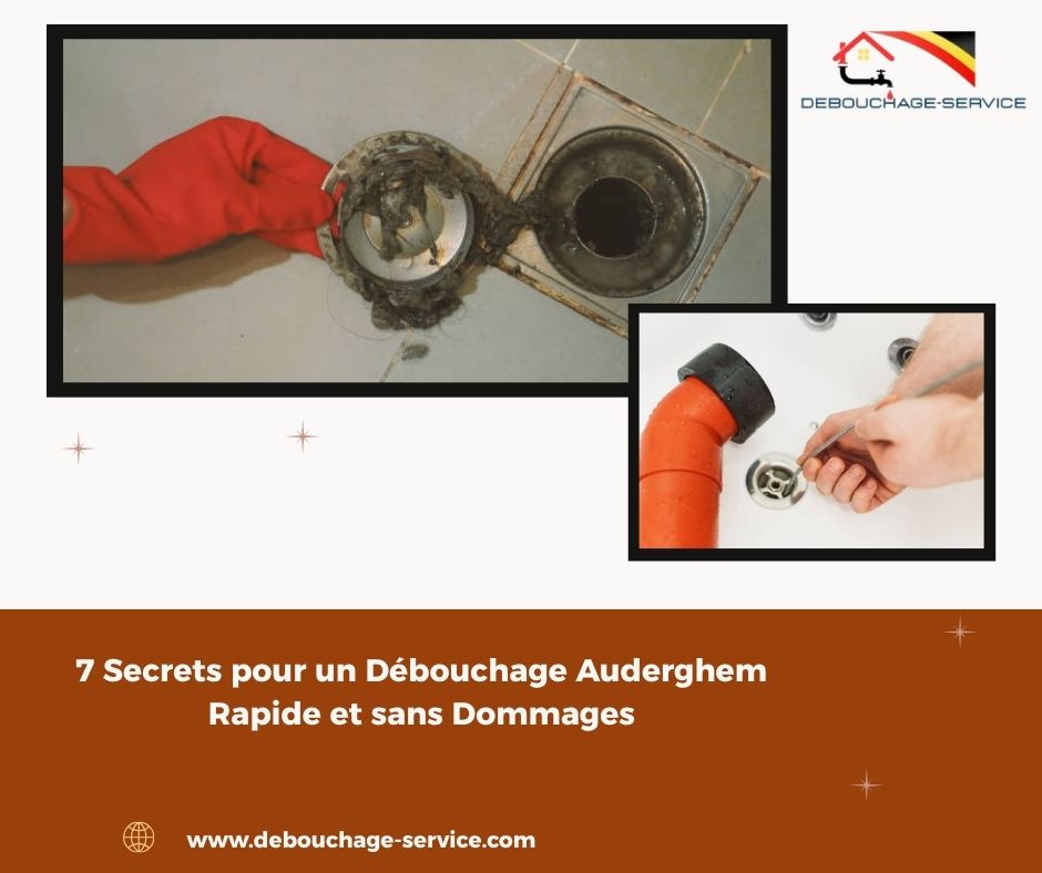 7 Secrets pour un Débouchage Auderghem Rapide et sans Dommages