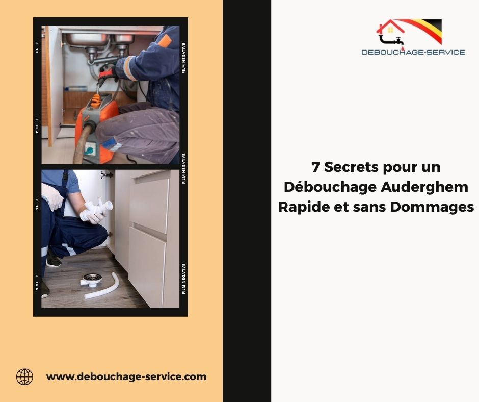 7 Secrets pour un Débouchage Auderghem Rapide et sans Dommages