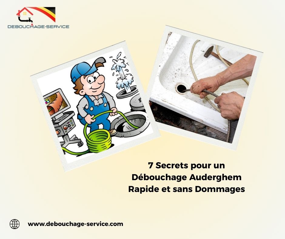 7 Secrets pour un Débouchage Auderghem Rapide et sans Dommages