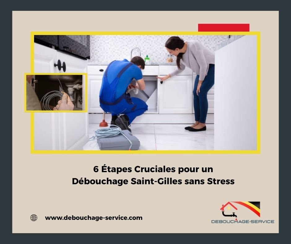 6 Étapes Cruciales pour un Débouchage Saint-Gilles sans Stress