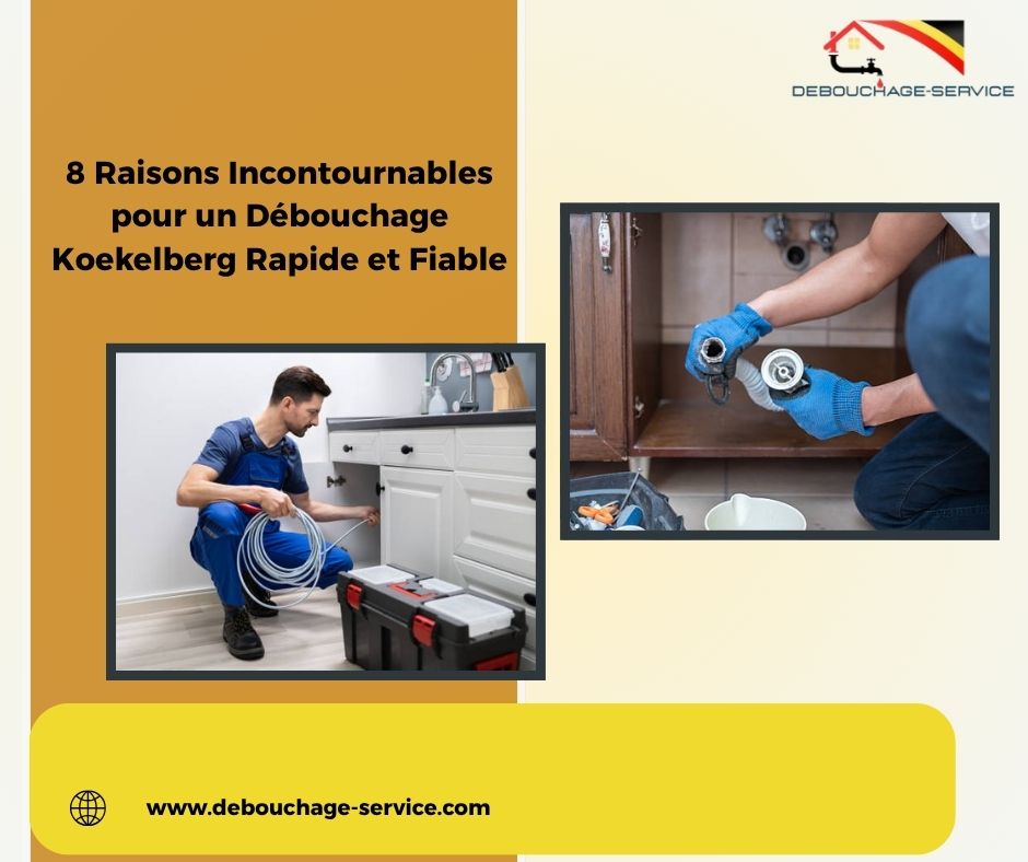 8 Raisons Incontournables pour un Débouchage Koekelberg Rapide et Fiable