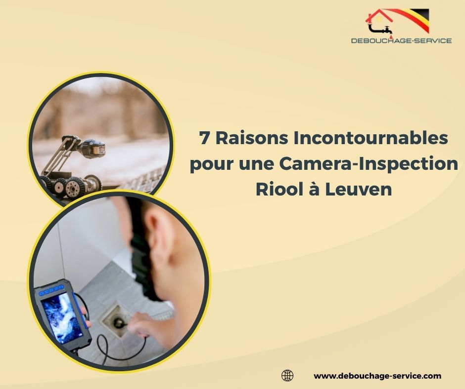 Raisons Incontournables pour une Camera-Inspection Riool à Leuven