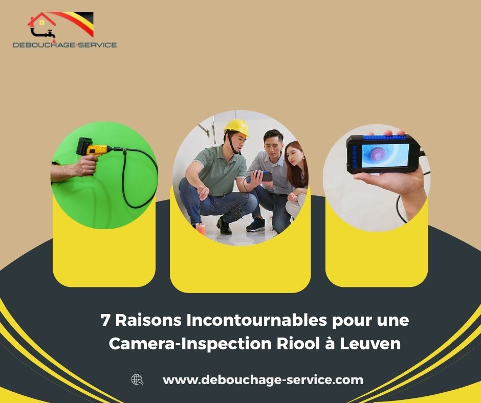 Raisons Incontournables pour une Camera-Inspection Riool à Leuven