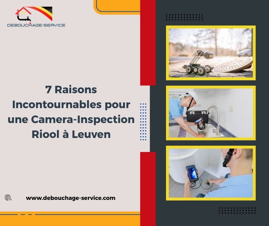 Raisons Incontournables pour une Camera-Inspection Riool à Leuven