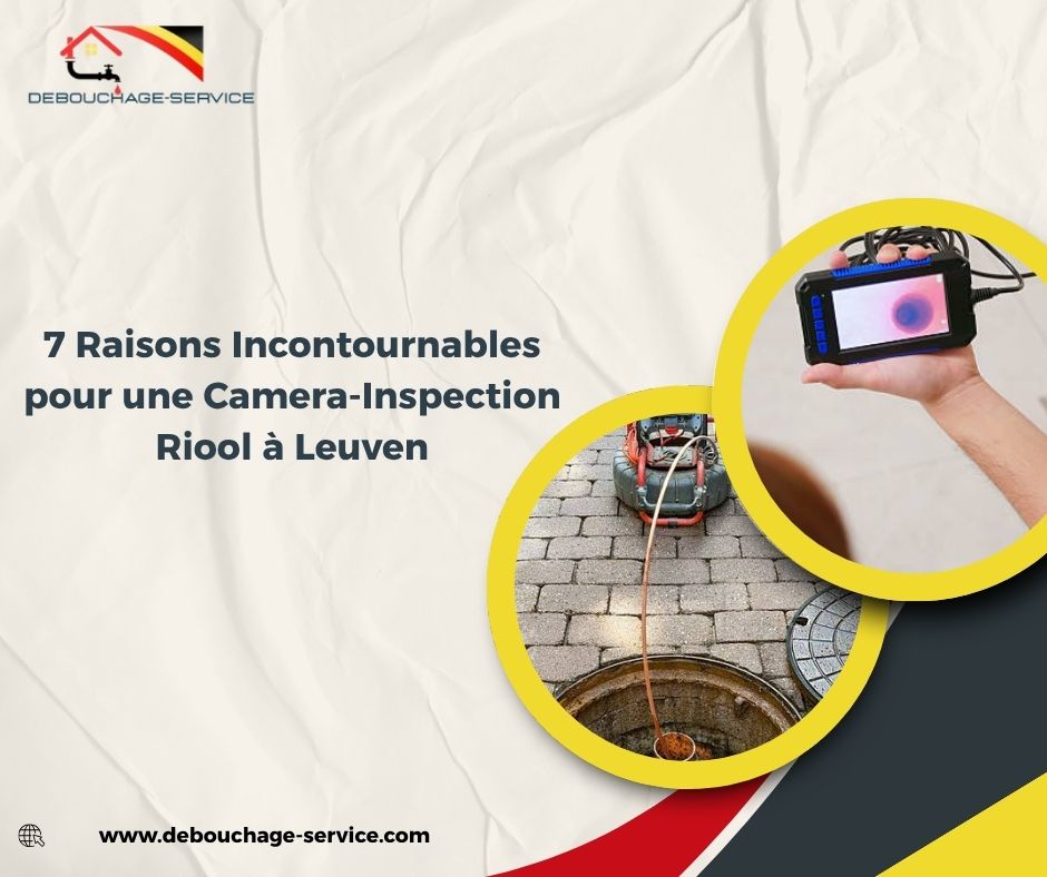 Raisons Incontournables pour une Camera-Inspection Riool à Leuven