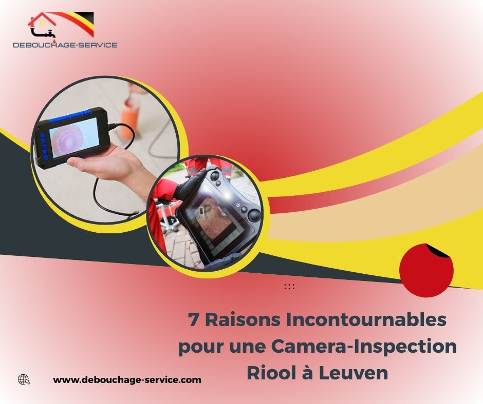 Raisons Incontournables pour une Camera-Inspection Riool à Leuven