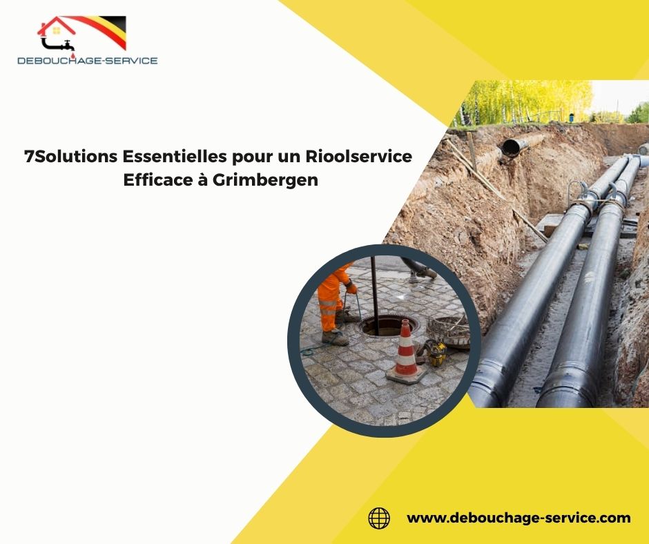 Solutions Essentielles pour un Rioolservice Efficace à Grimbergen