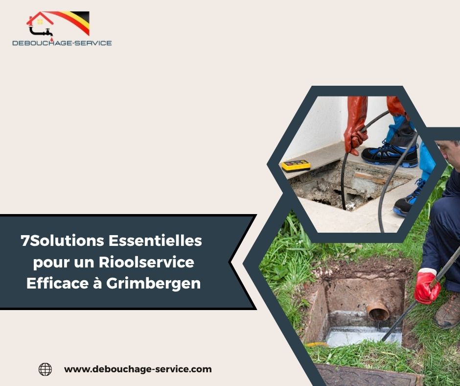 Solutions Essentielles pour un Rioolservice Efficace à Grimbergen
