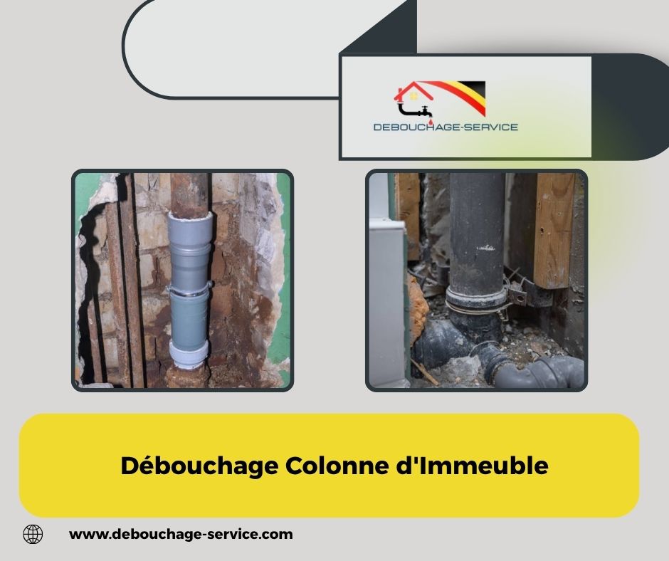 Débouchage Colonne d'Immeuble