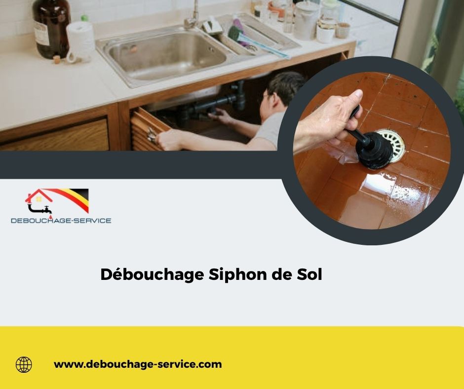 Débouchage Siphon de Sol