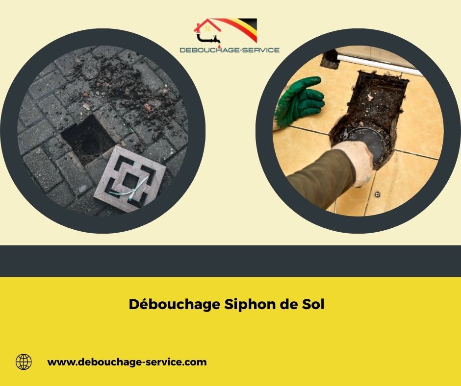 Débouchage Siphon de Sol
