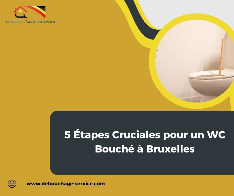 Cruciales pour un WC Bouché à Bruxelles Cruciales pour un WC Bouché à Bruxelles