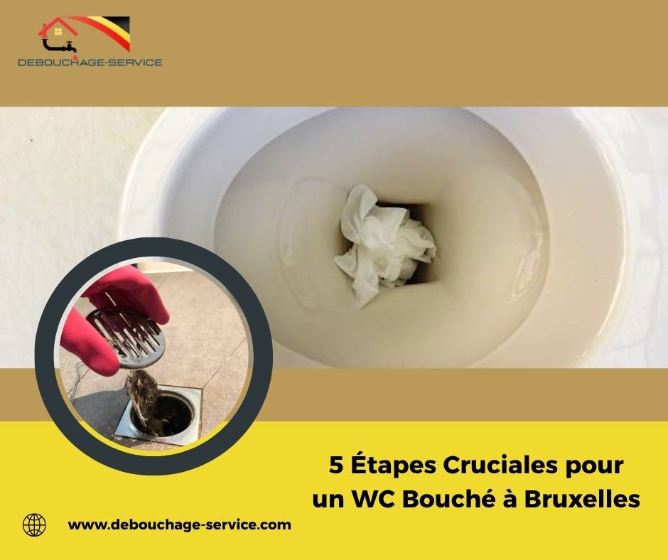 Cruciales pour un WC Bouché à Bruxelles Cruciales pour un WC Bouché à Bruxelles