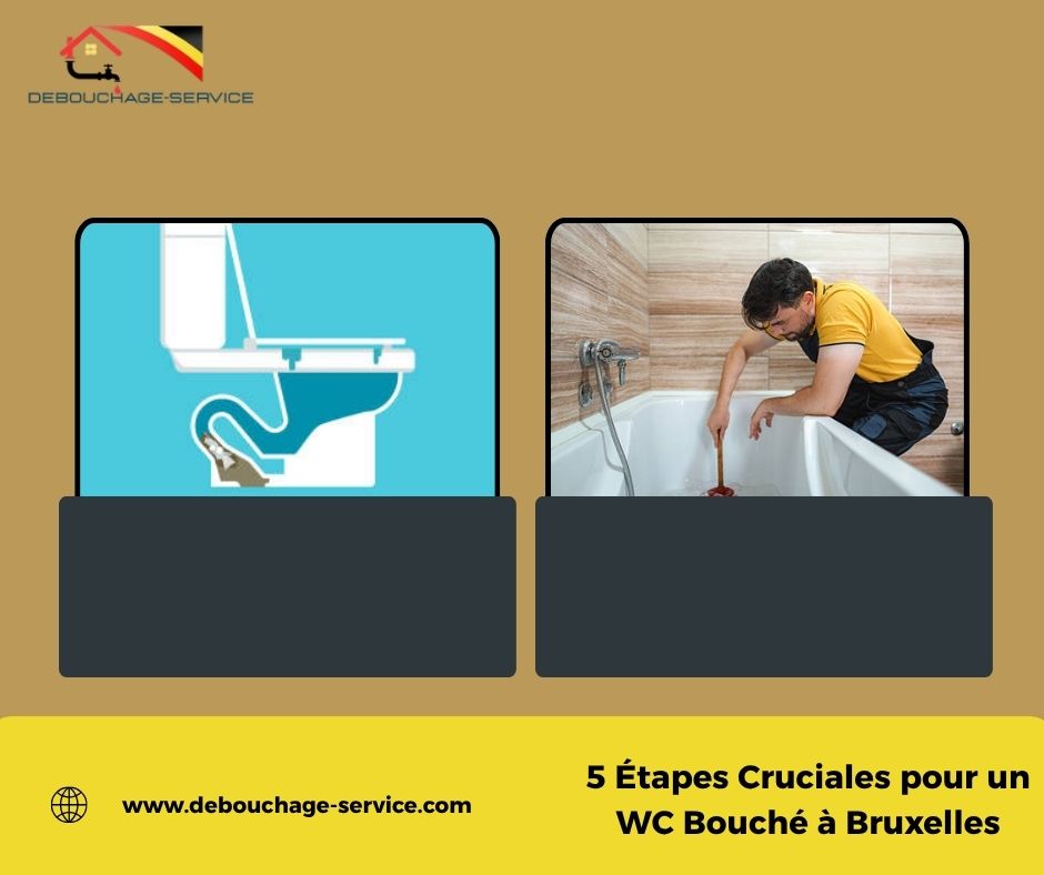 Cruciales pour un WC Bouché à Bruxelles Cruciales pour un WC Bouché à Bruxelles