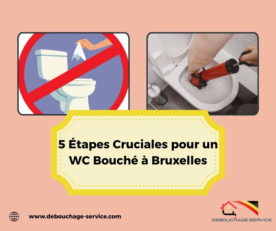 Cruciales pour un WC Bouché à Bruxelles Cruciales pour un WC Bouché à Bruxelles