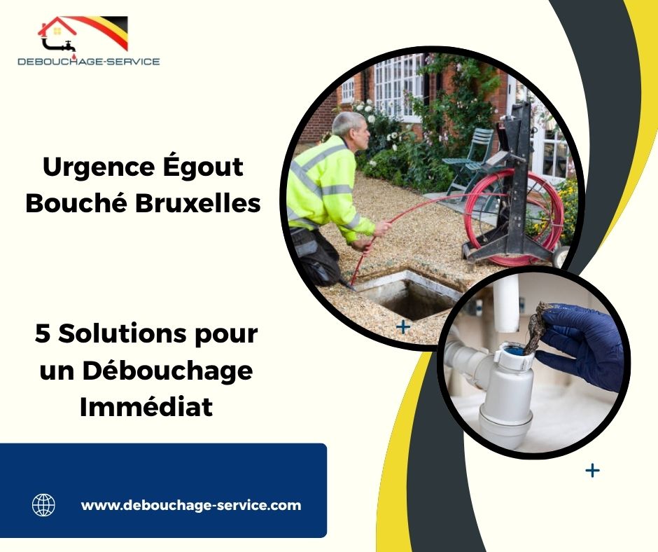 Urgence Égout Bouché Bruxelles