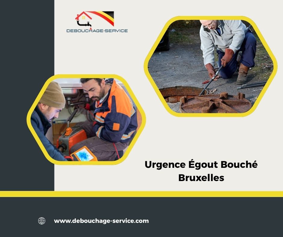 Urgence Égout Bouché Bruxelles