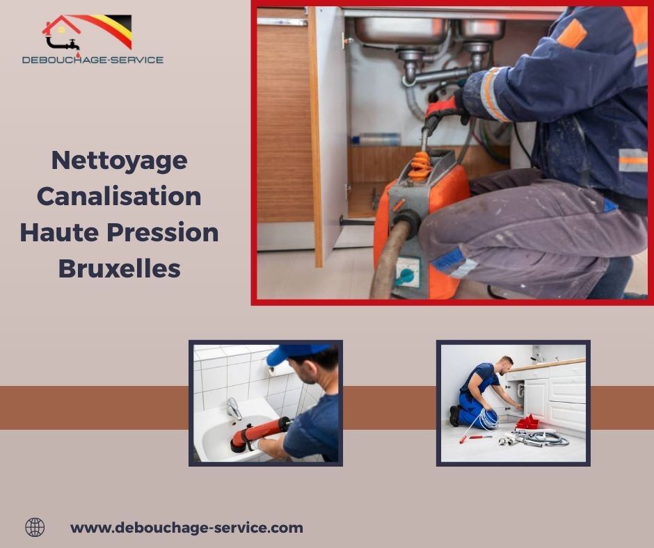 Nettoyage Canalisation Haute Pression Bruxelles