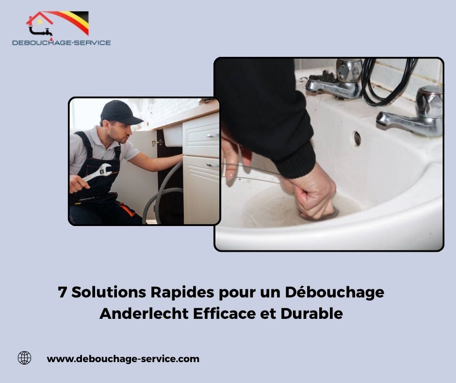 Solutions Rapides pour un Débouchage Anderlecht Efficace et Durable